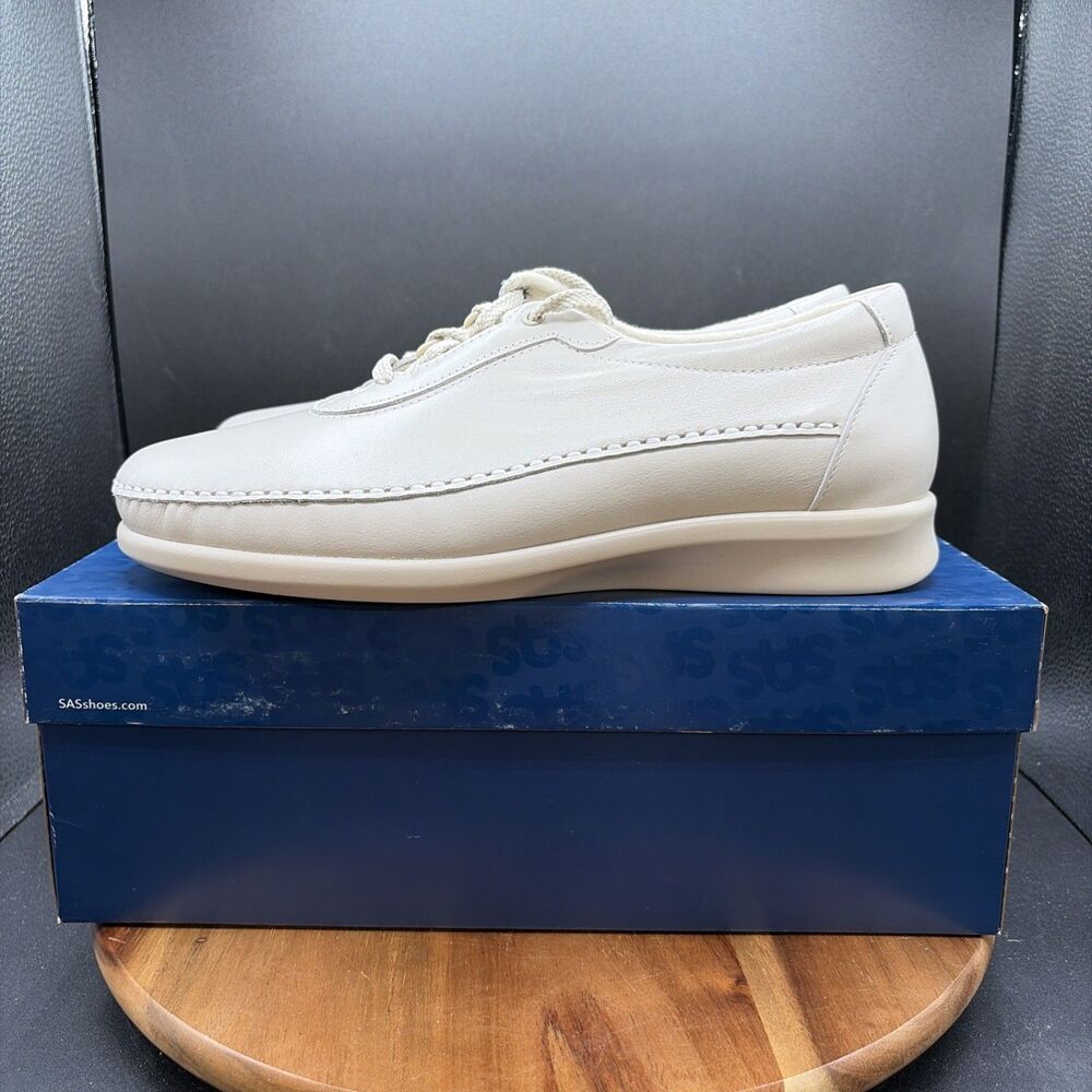 SAS Traveler Bone Women’s Size 9.5 W Shoes Beige Casual Loafer 2090-002 NEW